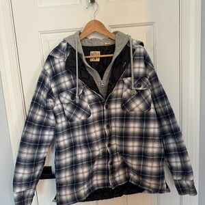 RedHead Plaid Hooded Jacket